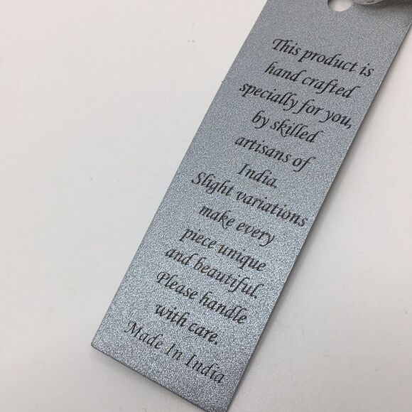 Deepa Gurnani Rhinestone Crystal Beaded Necklace New With Tags Empress of Aria - Picture 7 of 16